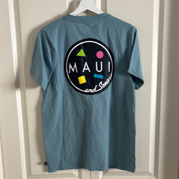 Maui and Sons Teal Short Sleeve Tee - Picture 2 of 3